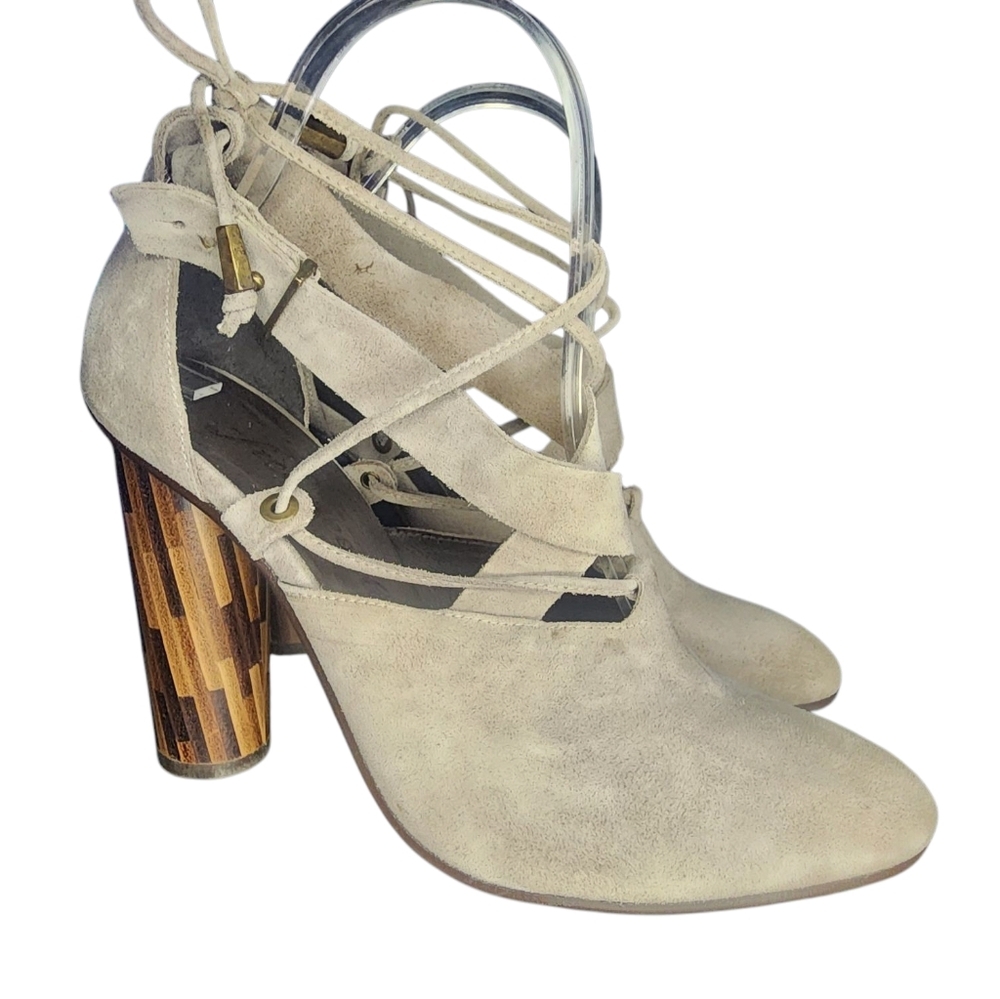 Free People Nouvella Wrap Heels, Womens 38 EU (7.5 US)​ - Picture 2 of 9